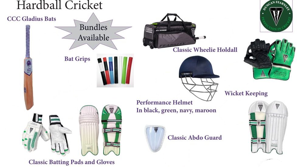 Duncan Fearnley hardball protection catalogue page