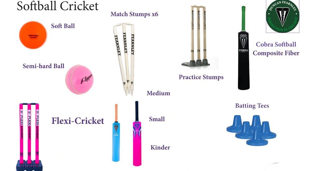 Duncan Fearnley softball catalogue page
